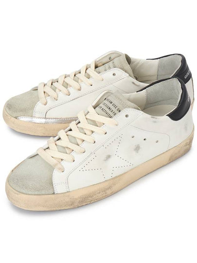 Superstar Black Tab Low Top Sneakers White - GOLDEN GOOSE - BALAAN 2