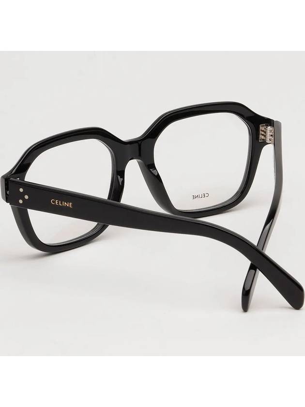 CL50096I 001 Officially imported square horn rim Asian fit luxury glasses frame - CELINE - BALAAN 5