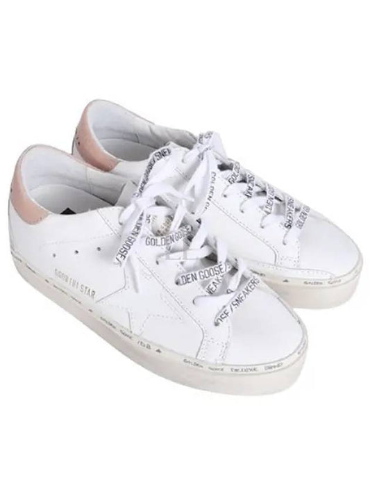 High Star Low Top Sneakers White Pink Tab - GOLDEN GOOSE - BALAAN 2