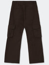 Wave Cutting Cargo Cotton PantsBrown - KINETO - BALAAN 4