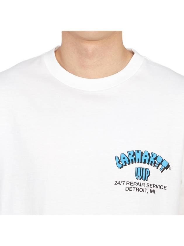 Super Tired Short Sleeve T-Shirt White - CARHARTT WIP - BALAAN 6