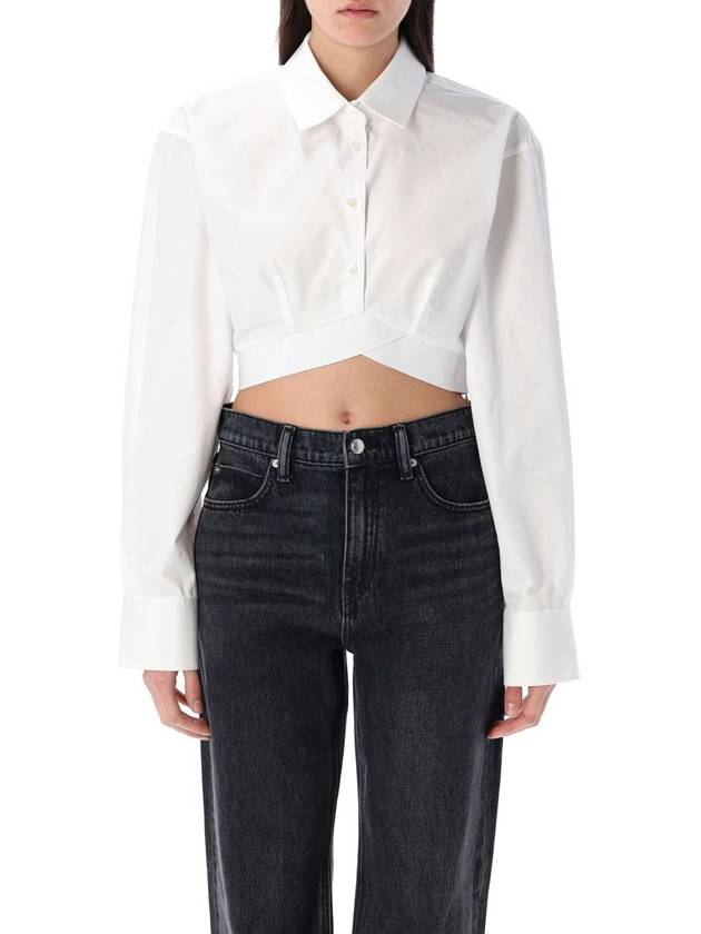 Alexander Wang Cropped Shirt - ALEXANDER WANG - BALAAN 1