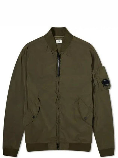 Nycra R Bomber Jacket Green - CP COMPANY - BALAAN 2