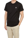 Parker Short Sleeve T-Shirt Black - BURBERRY - BALAAN 5