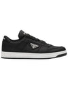 Re-Nylon Low Top Sneakers Black - PRADA - BALAAN 2