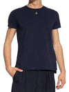 Embroided ORB Peru Short Sleeve T-Shirt Navy - VIVIENNE WESTWOOD - BALAAN 3