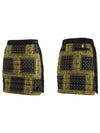 Golf side line color combination padded skirt paisley yellow - HENRY STUART - BALAAN 2