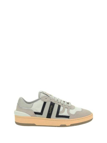 Clay Lace-Up Low Top Sneakers Off-White - LANVIN - BALAAN 1