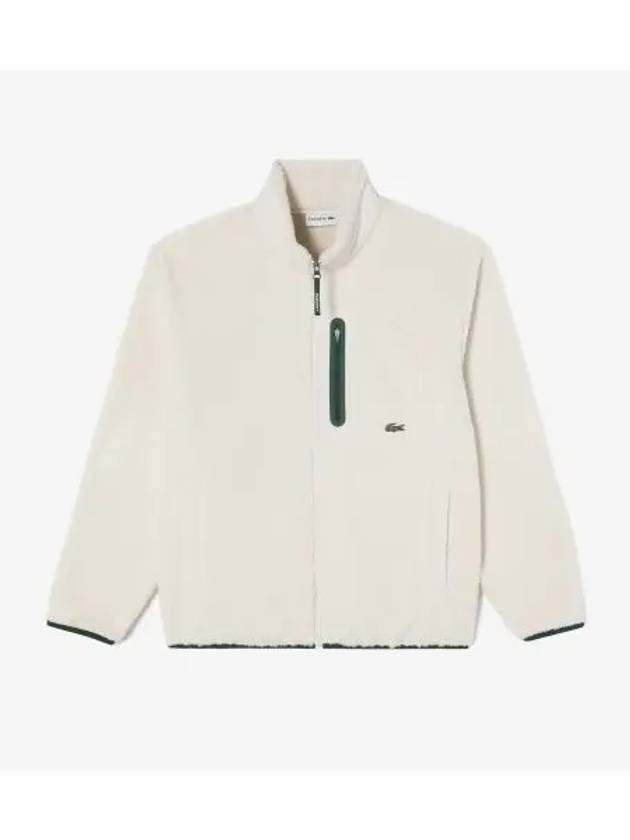 Men s Sherpa High Neck Jumper OFFWHITE Off White - LACOSTE - BALAAN 1