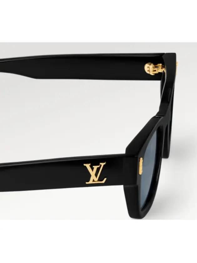 LV Confidence Square Round Sunglasses Black Z2126U - LOUIS VUITTON - BALAAN 4