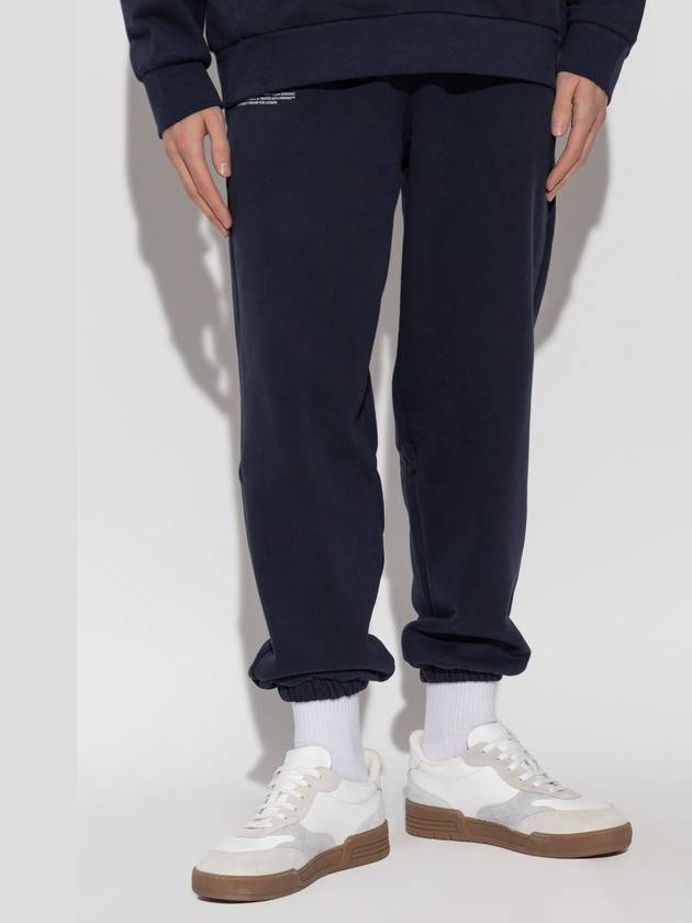 Pangaia Sweatpants With Logo, Unisex, Navy Blue - PANGAIA - BALAAN 5