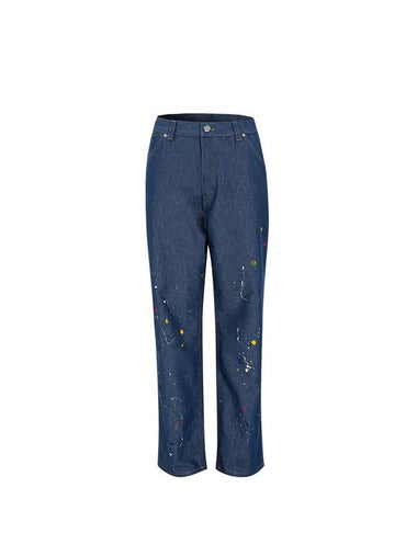 real denim pants painting denim - COELONINE - BALAAN 1