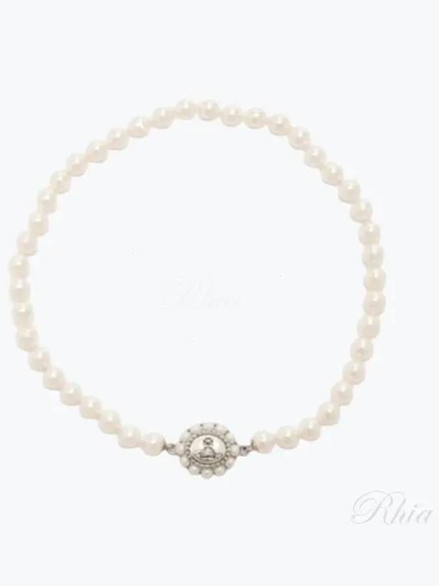 Amaya Pearl Necklace Silver - VIVIENNE WESTWOOD - BALAAN 2