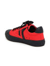 Women's Plimsoll Canvas Low Top Sneakers Red - CELINE - BALAAN 4