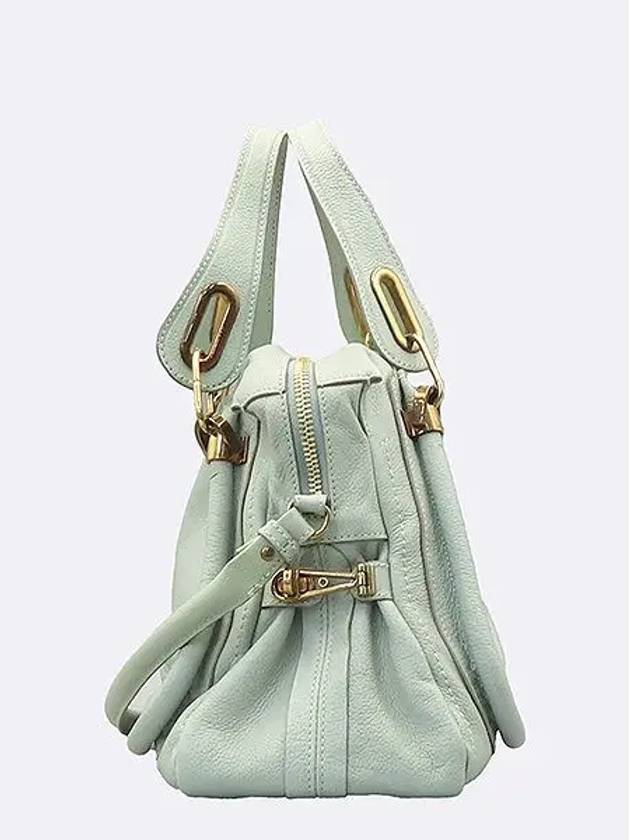 8HS891 Mint Leather Paraty M Tote Bag Shoulder Strap - CHLOE - BALAAN 3