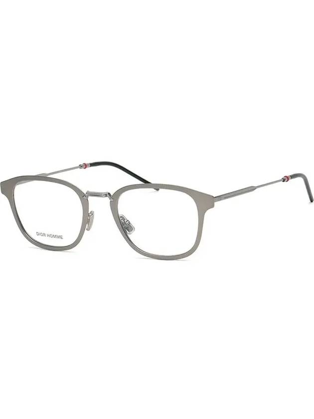 Glasses Frame 0232 R81 Matte Silver Square Metal - DIOR - BALAAN 7