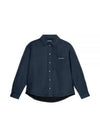 La Chemise Boulanger Viscose Long Sleeve Shirt Navy - JACQUEMUS - BALAAN 2