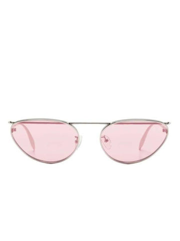 Eyewear Piercing Detail Cat Eye Sunglasses AM0424S - ALEXANDER MCQUEEN - BALAAN 1