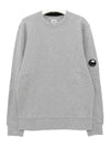 Diagonal Raised Fleece Sweatshirt Grey - CP COMPANY - BALAAN 3