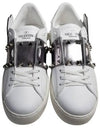 S0A01 BMT 2C0 Hidden Open Sneakers White - VALENTINO - BALAAN 4