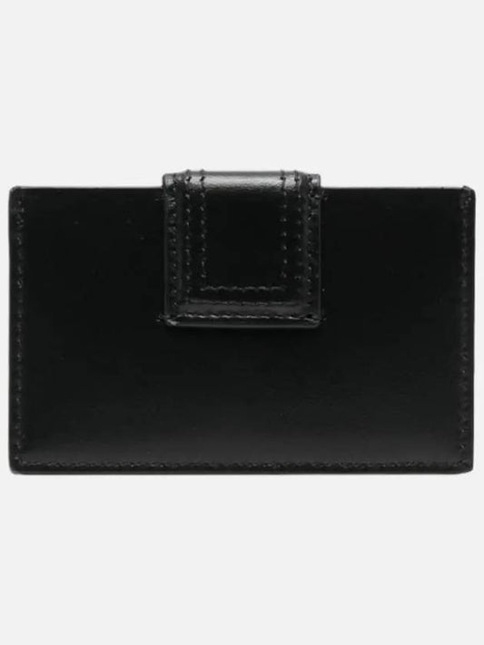 Le Porte Carte Bambino Flap Card Wallet  Black - JACQUEMUS - BALAAN 2