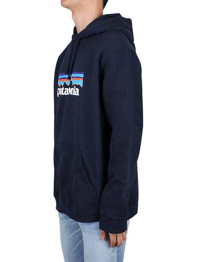 P 6 Logo Uprisal Hoodie New Navy - PATAGONIA - BALAAN 4