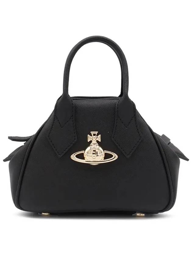 Women s Mini Yasmin Tote Crossbody Bag Black 5C010005W S000B N402 - VIVIENNE WESTWOOD - BALAAN 1