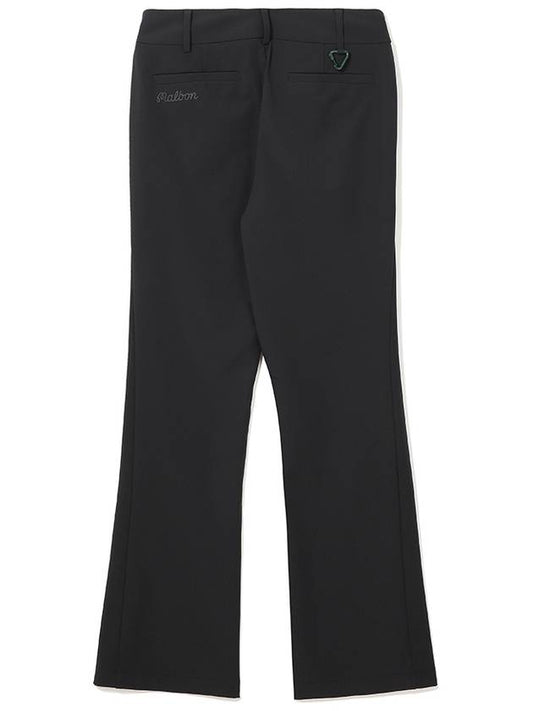 Utility bootcut pants BLACK WOMAN - MALBON GOLF - BALAAN 2