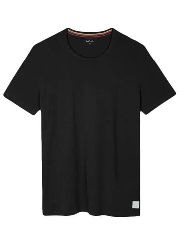 Logo Patch Short Sleeve T-Shirt Black - PAUL SMITH - BALAAN 1