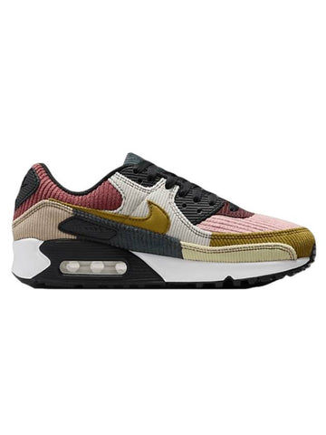 Air Max 90 Low Top Sneakers Black Bronzine - NIKE - BALAAN 1