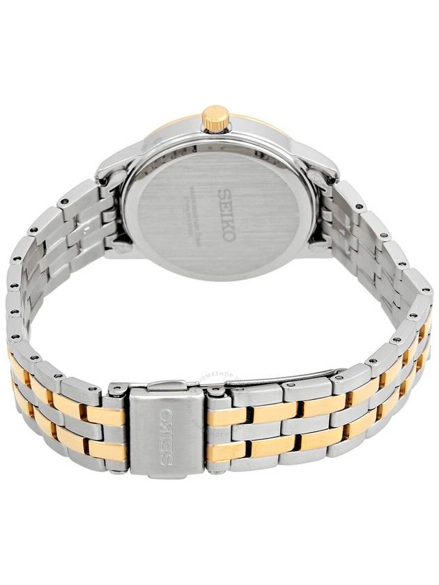 Seiko Classic Quartz White Dial Two-tone Ladies Watch SUR410 - SEIKO - BALAAN 3