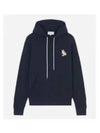 Chillax Fox Patch Classic Hoodie Navy - MAISON KITSUNE - BALAAN 2