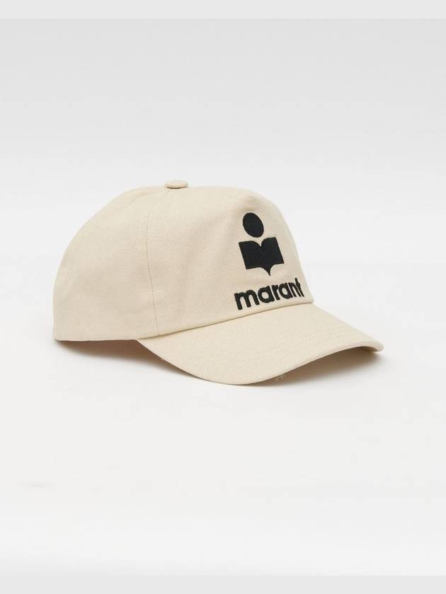 Tyron Logo Cotton Ball Cap Ecru - ISABEL MARANT - BALAAN 2