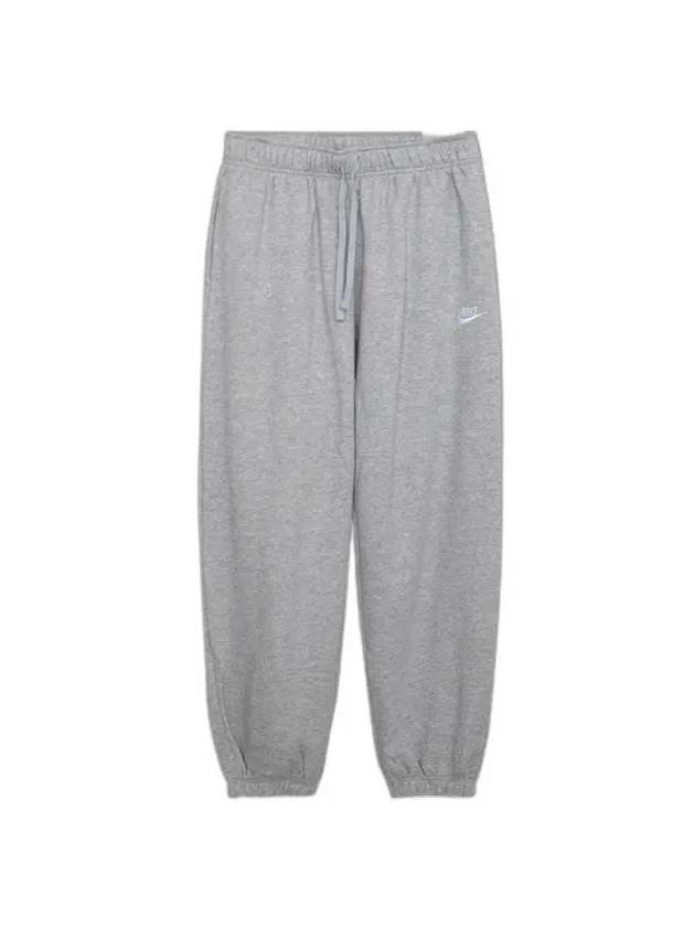 Women s Club Fleece Mid Rise Pants DQ5800 063 W NSW FLC MR OS - NIKE - BALAAN 1