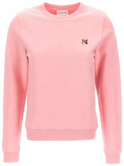 Fox Head Patch Regular Sweatshirt Pink - MAISON KITSUNE - BALAAN 2