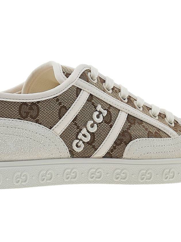 Original GG Fabric Low Top Sneakers Beige - GUCCI - BALAAN 11