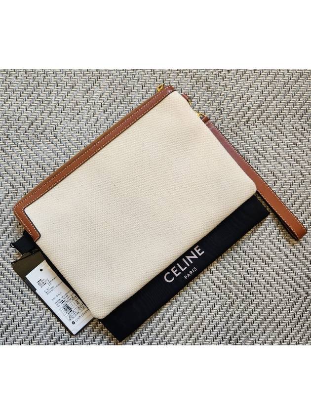 carriage strap clutch bag - CELINE - BALAAN 3