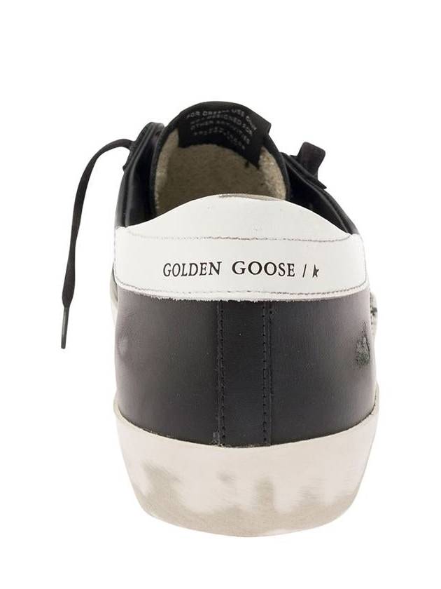 Superstar White Tab Sneakers Black - GOLDEN GOOSE - BALAAN 5