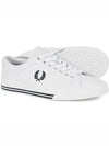 Underspin Leather Low Top Sneakers White - FRED PERRY - BALAAN 3