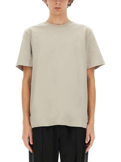 Logo Short Sleeve T-Shirt Beige - HELMUT LANG - BALAAN 2