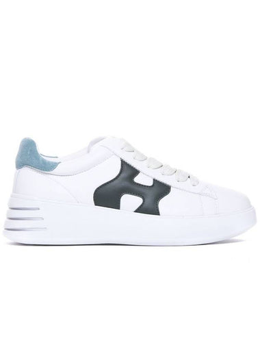 Hogan Rebel Sneakers White Blue Green - HOGAN - BALAAN 1