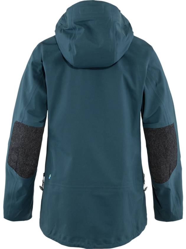 Women's Bergtagen ECCO Eco Shell Jacket Mountain Blue - FJALL RAVEN - BALAAN 3