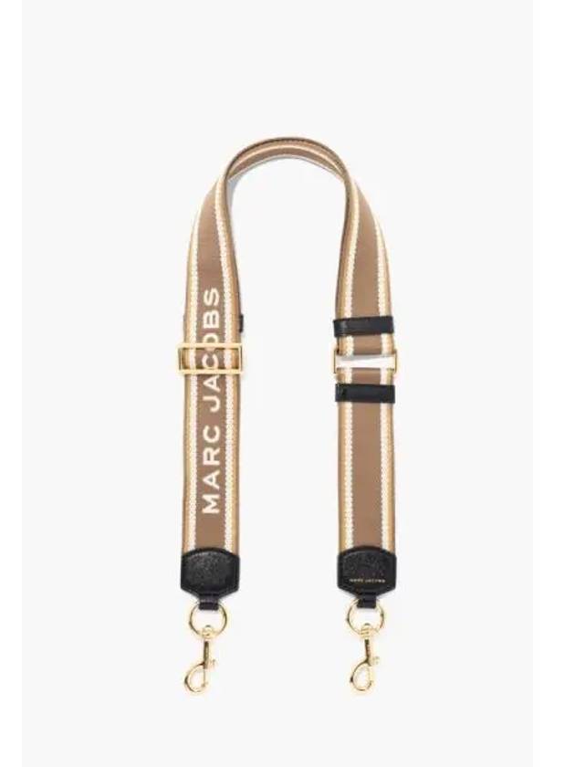 The Logo Webbing Strap Beige MBAAS23005BEX - MARC JACOBS - BALAAN 1