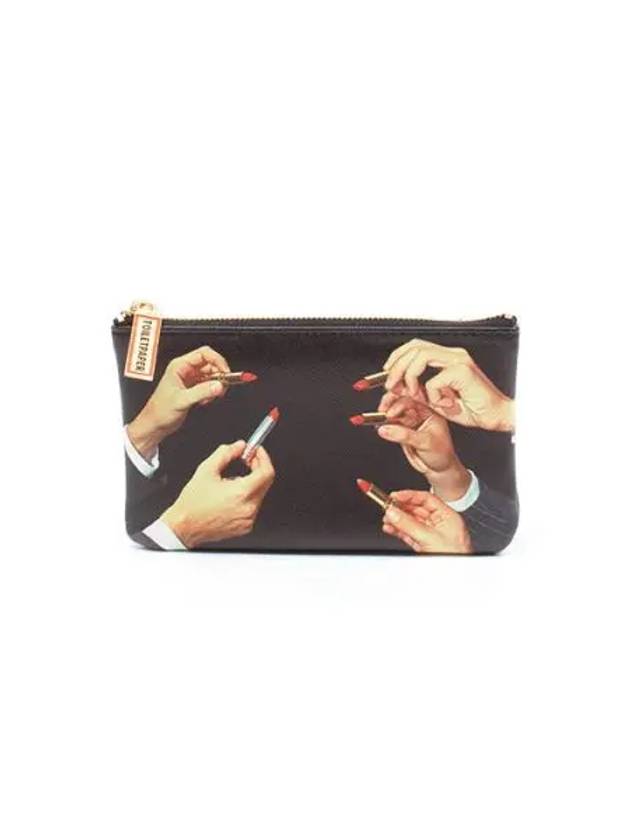 Lipstick Pouch Bag Black - SELETTI - BALAAN 2