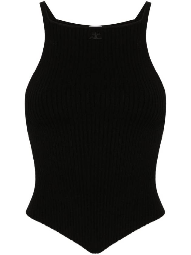 Courrèges Top Black - COURREGES - BALAAN 1