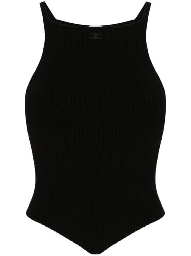 Courrèges Top Black - COURREGES - BALAAN 1