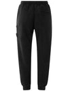 Wappen Patch Cargo Jogger Track Pants Black - STONE ISLAND - BALAAN 4