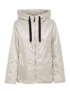 Greenh Water Repellent Hooded Padding White - MAX MARA - BALAAN 2