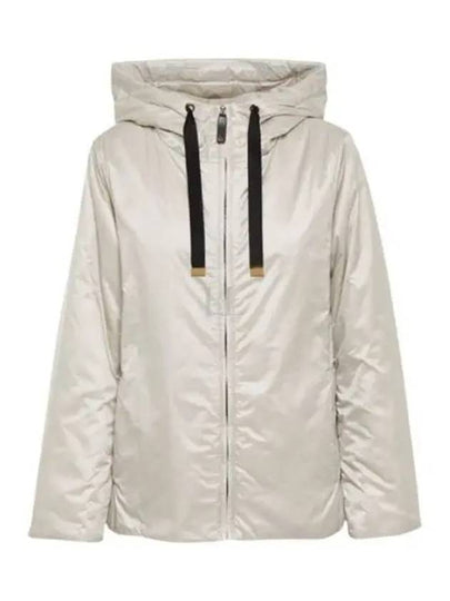 Greenh Water Repellent Hooded Padding White - MAX MARA - BALAAN 2