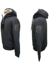 Classic Bunny Zip Up Hoodie White Lining Charcoal - MOOSE KNUCKLES - BALAAN 3